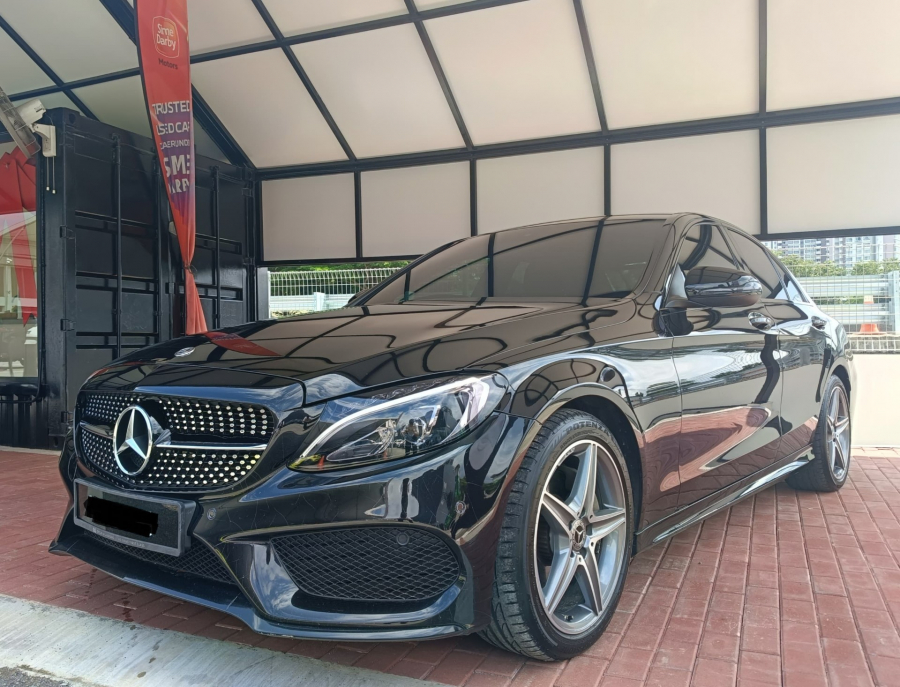 2018 MERCEDES BENZ C200 AMG Line